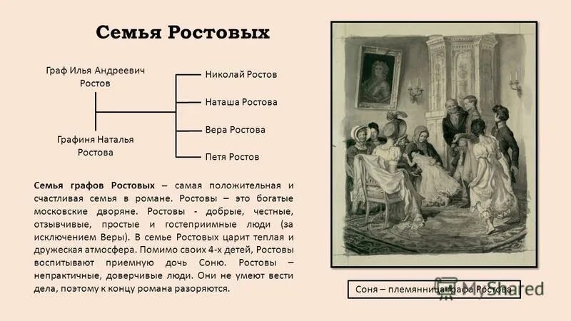 Семья графов. Жизнь поместного дворянства ростовы