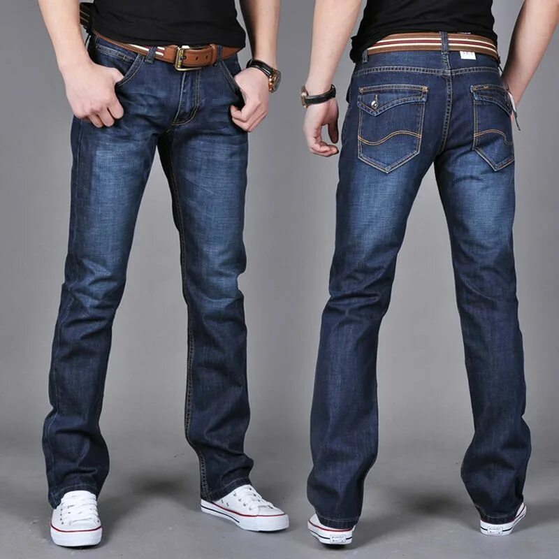Купить 2015 году neuankömmling wahre männer einfachen stil Херрен Джинсы синие д
