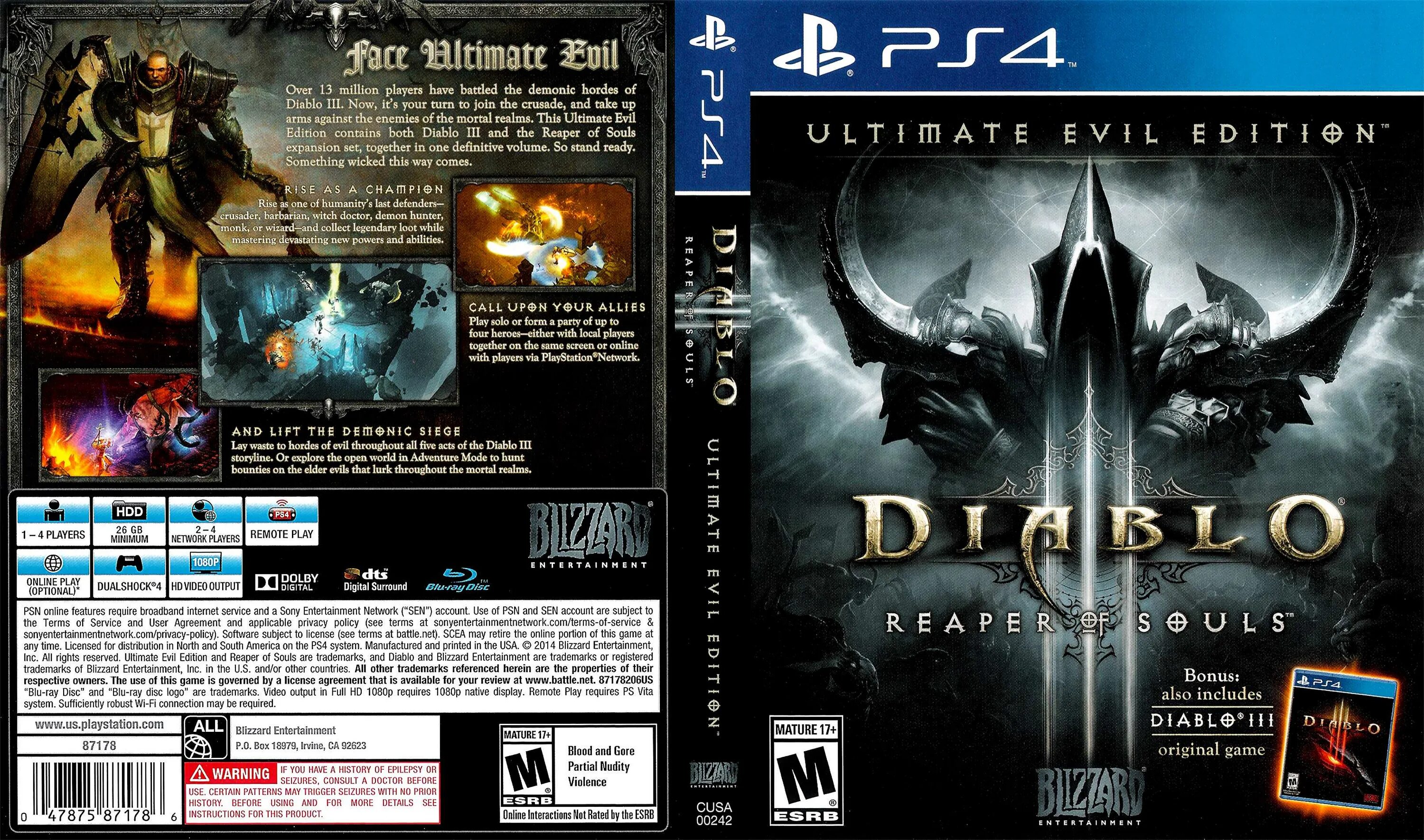 Diablo ps3. Diablo 3 PS 4 диск. Diablo 3 Ultimate Evil Edition ps3. Diablo ПС 3 диск. Diablo 2 обложка игры.