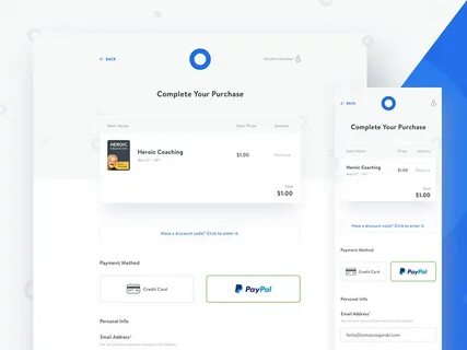 Payment page