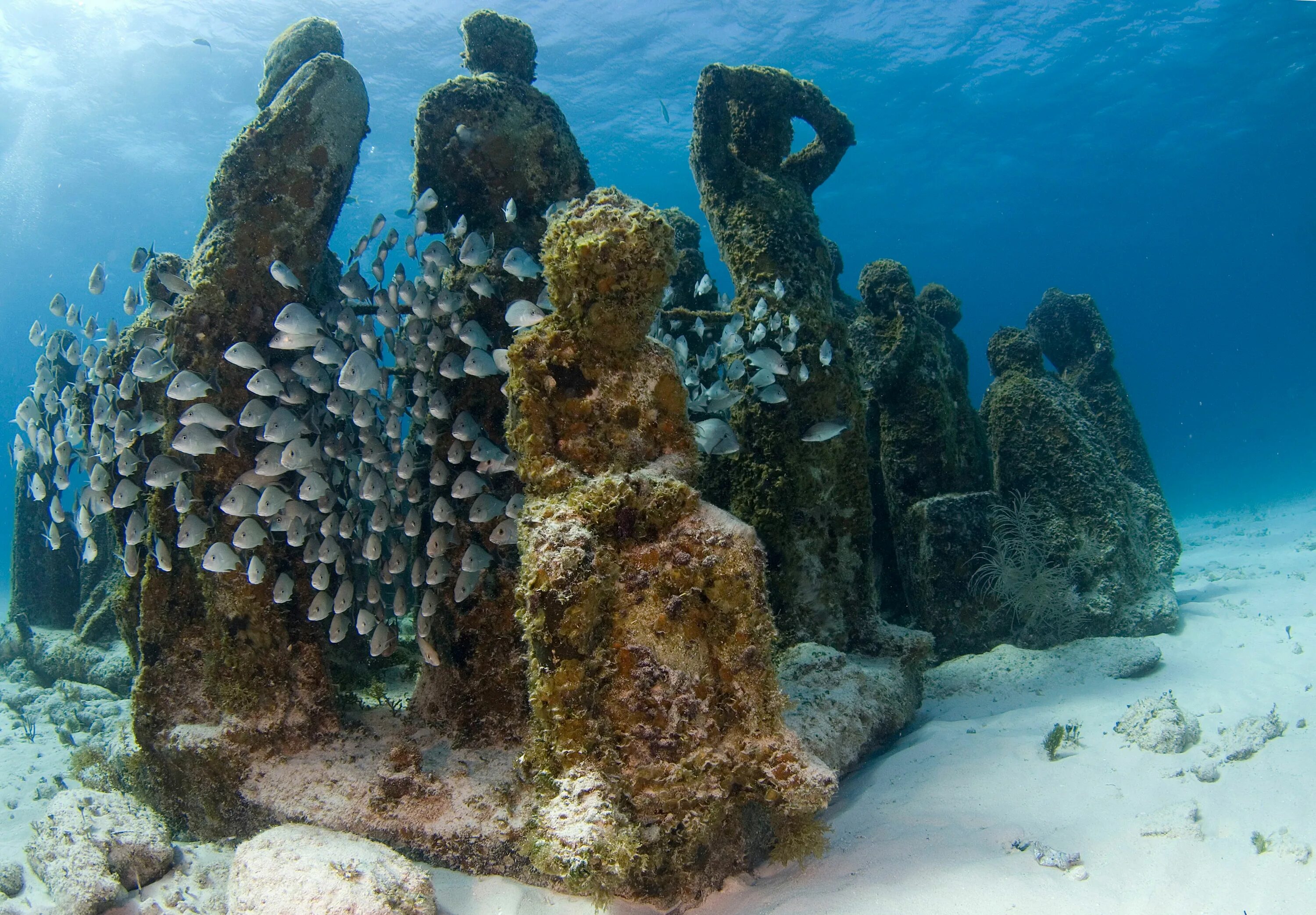 Cancun underwater museum