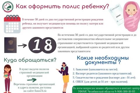 Как получить полис на новорожденного в 2024