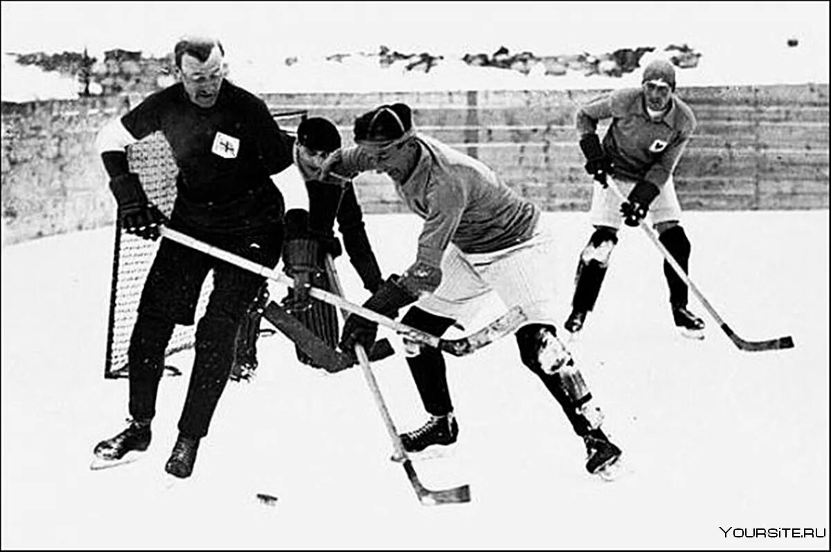 Первая хоккейная команда. Первая хоккейная команда Канады 1904. Олимпийские игры 1928 хоккей. Первая игра в хоккей. Зарождение хоккея.