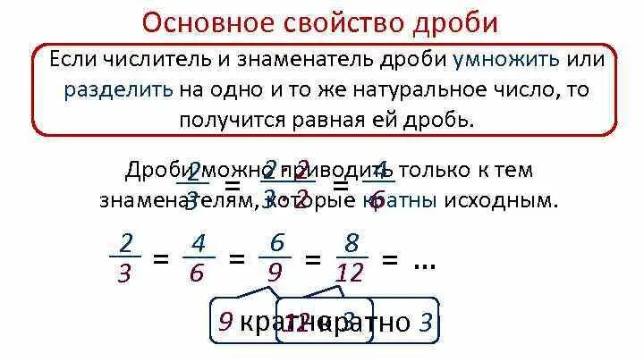 Приведи дробь 3 5 знаменателю 25. Приведение дробей к общему числителю. Числитель и знаменатель дроби. Если числитель и знаменатель умножить. Основное свойство дроби и приведение к общему знаменателю.