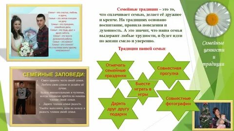 Посвященного семье и семейным ценностям