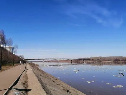 Уровень реки вятка сегодня