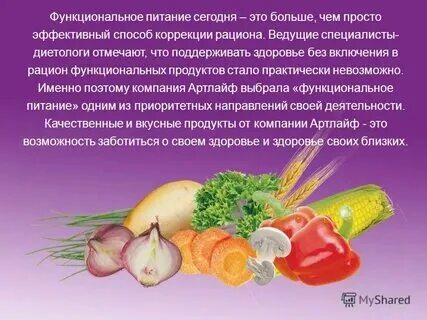 Что является под функциональными продуктами
