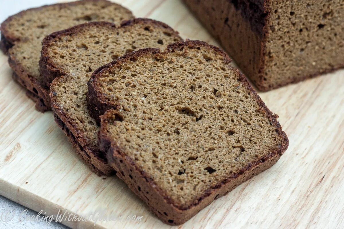 Хлеб без глютена и дрожжей рецепт