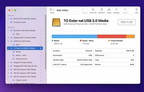 Disk utility