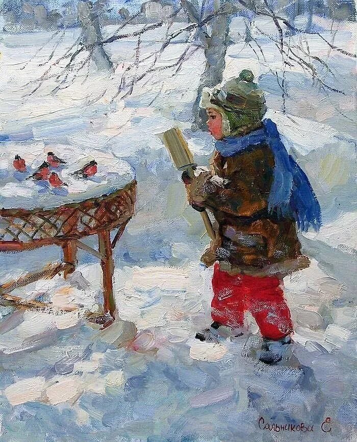 Художники средняя группа
