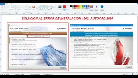Installation error autodesk