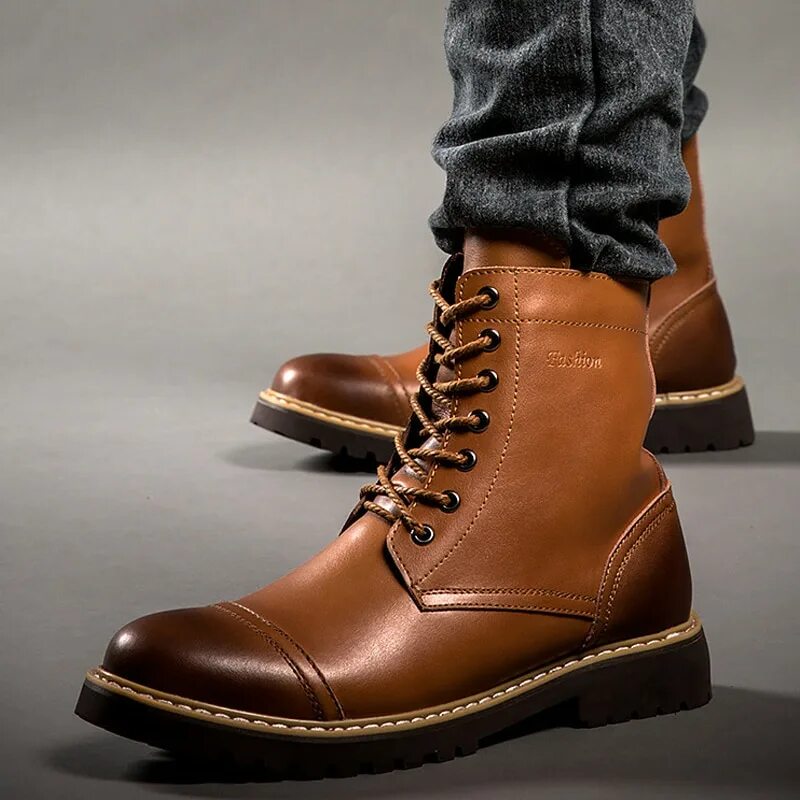 Зимнюю обувь кожа. Ботинки мужские real leather lining. ботинки кожаные коричневые. коричневые ботинки мужские. ботинки мужские коричневые кожаные.