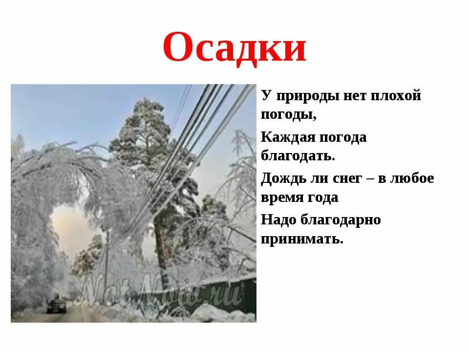 У природы нет плохой погоды. Стихотворение о осадках. Осадки. У природы нет плохой погоды дождь.