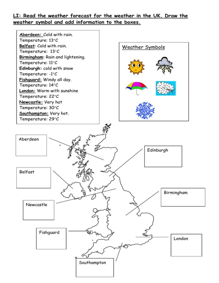 According to the weather report which. Weather report for kids. weather report worksheet. weather tasks for kids. weather worksheets.