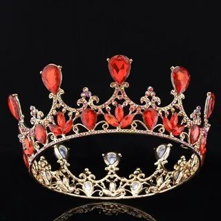 Бело красная корона