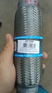 Гофра глушителя ларгус размеры