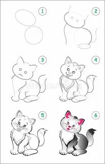 Как нарисовать самого котенка