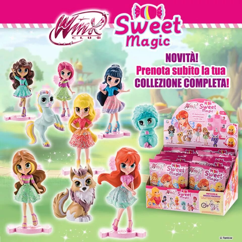 Sweet magic. Фигурки Винкс Свит маджик. Winx Sweet Magic фигурка. Winx Sweet Magic мини. Коллекция Винкс Свит Мэджик.