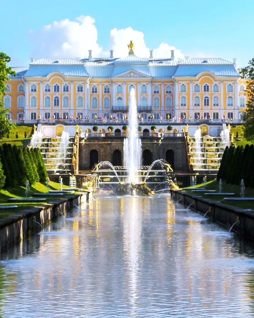 Петродворец в санкт петербурге фото Поездка Петергоф DRIVE2