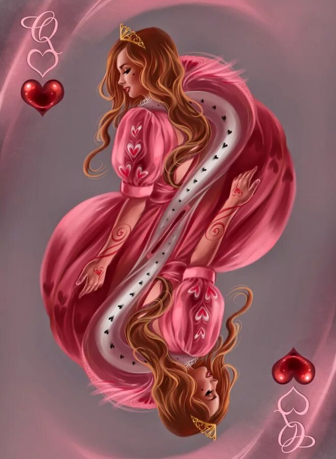 Любовь червей. Королева сердец Дисней. Дама черви. Сердце арт. Червовая дама арт фэнтези.