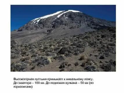 Сколько горы занимают