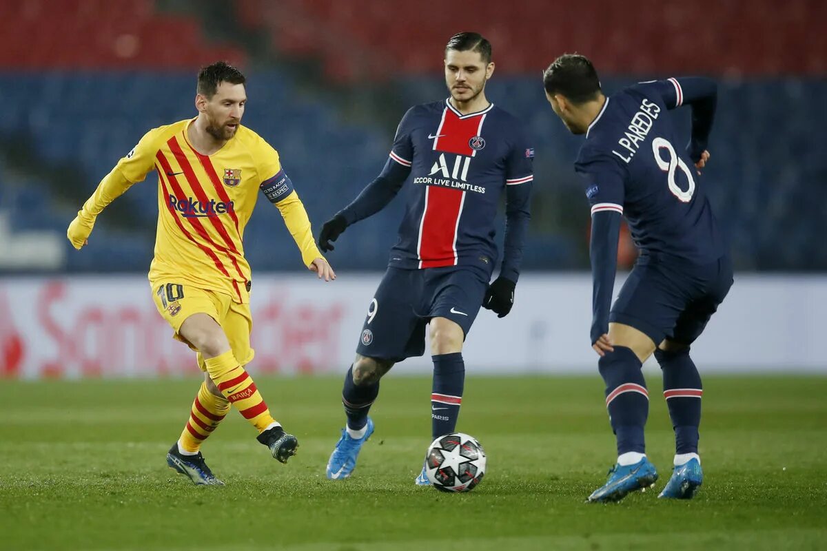 Paris saint germain fc barcelona match