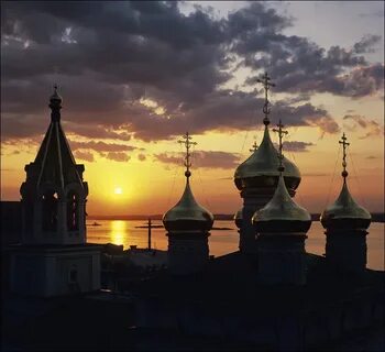Купол на закате