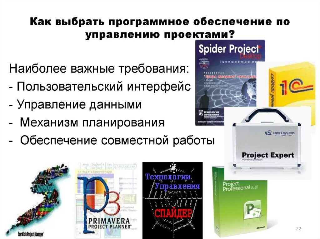 Обзор программного обеспечения