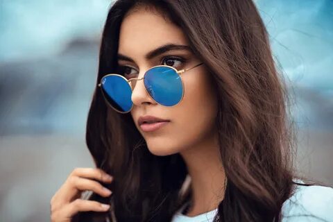 Blue eyes glasses