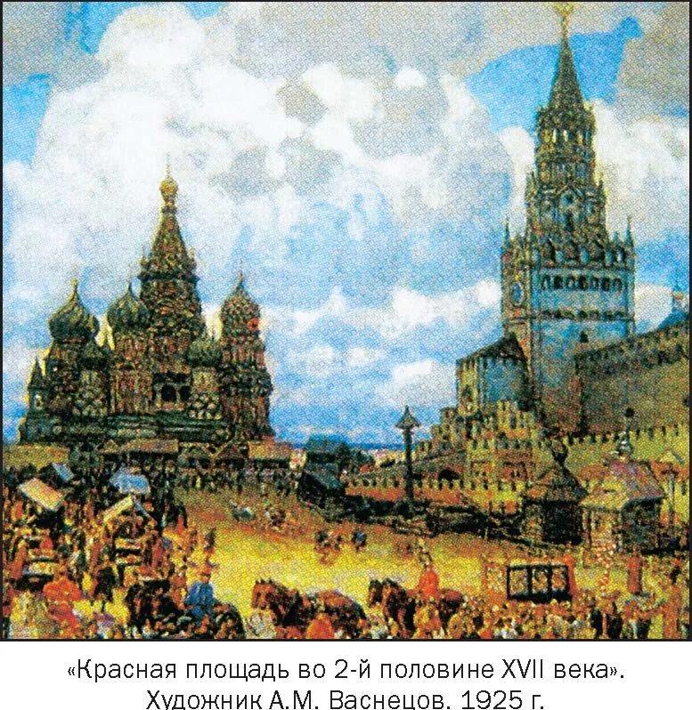 А м васнецов красная площадь. Васнецов красная площадь 17 век. А. Васнецов. «Москва при Иване Грозном. Красная площадь».