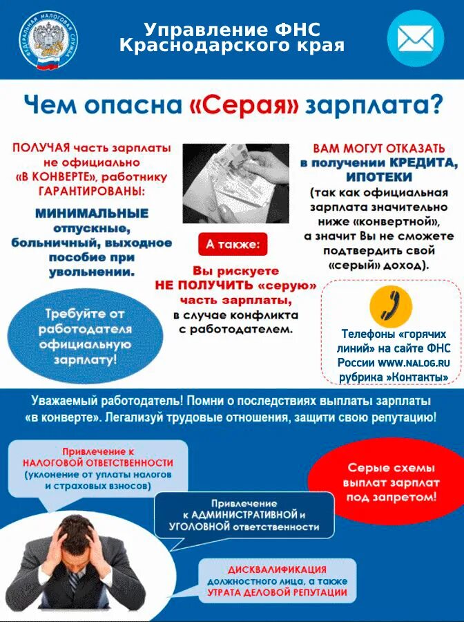 Выплаты официально трудоустроенным