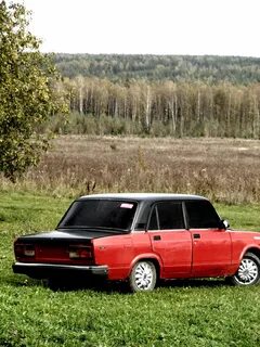 Красный ваз