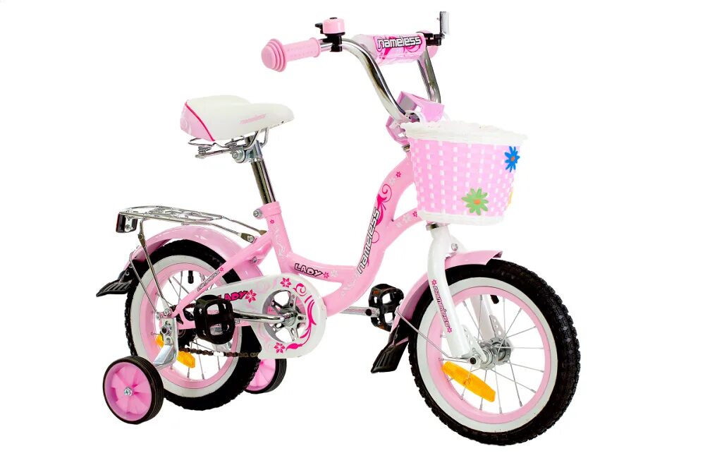 Детское велик цена. Детский велосипед Nameless Lady 18. Велосипед 16" Nameless Lady. Детский велосипед Nameless Lady 14. Детский велосипед Nameless Lady 16" 2020 (розовый/белый).