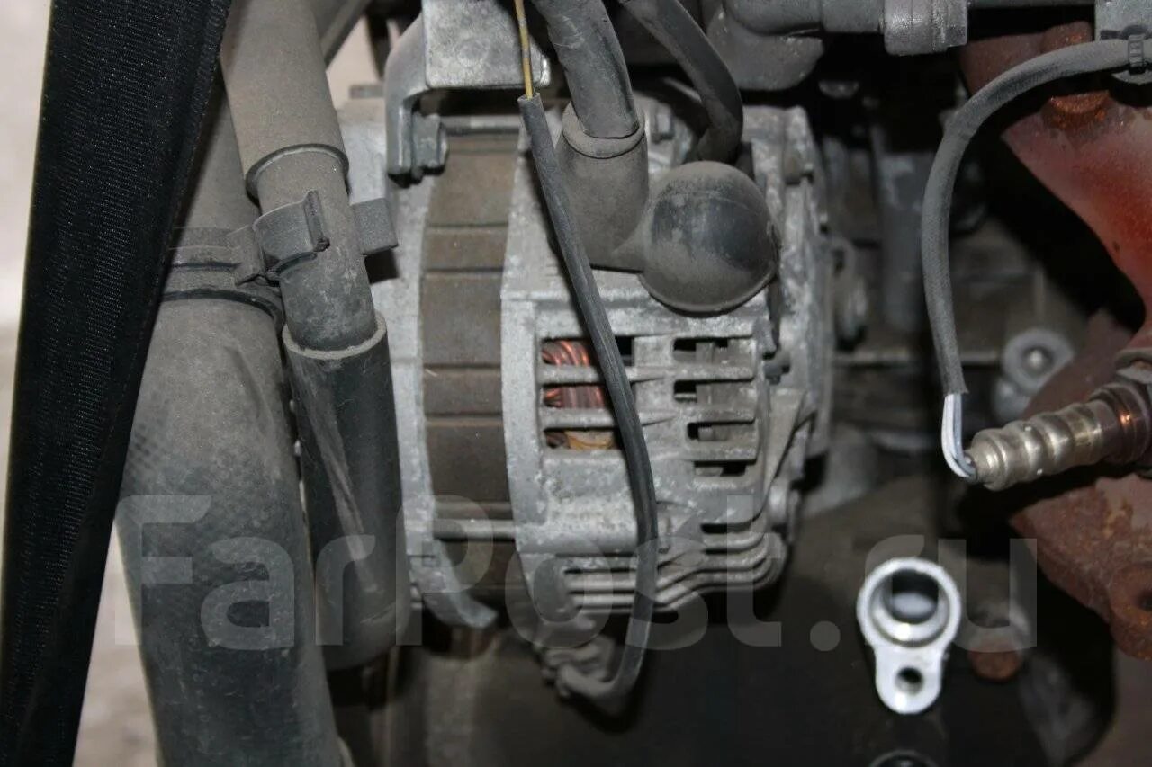 Как снять генератор j31 ремонт генератора Nissan teana j31 Nissan Teana (J31), 2,5 л, 2003 года своими