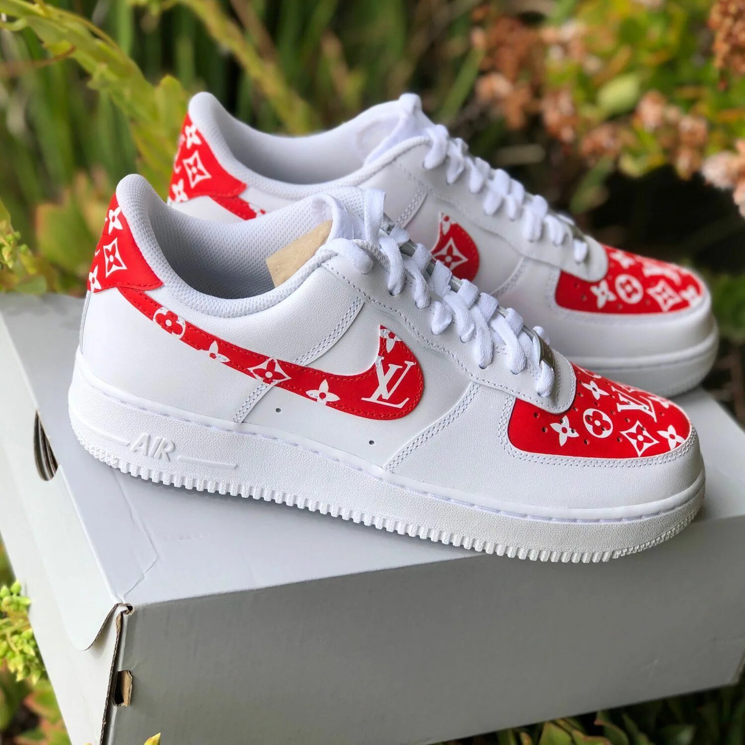 Air force 1 supreme. Nike Air Force 1 Custom lv. Nike Air Force 1 lv. Nike af1 lv. Custom Nike Air Force 1 Louis.