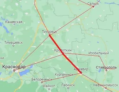 Станция тихорецкая краснодарский край на карте