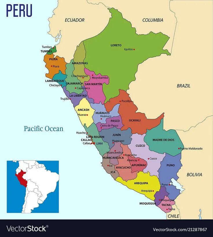 Mapas de Perú - Saberia