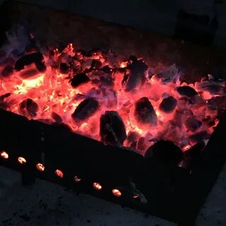Горящий шашлык