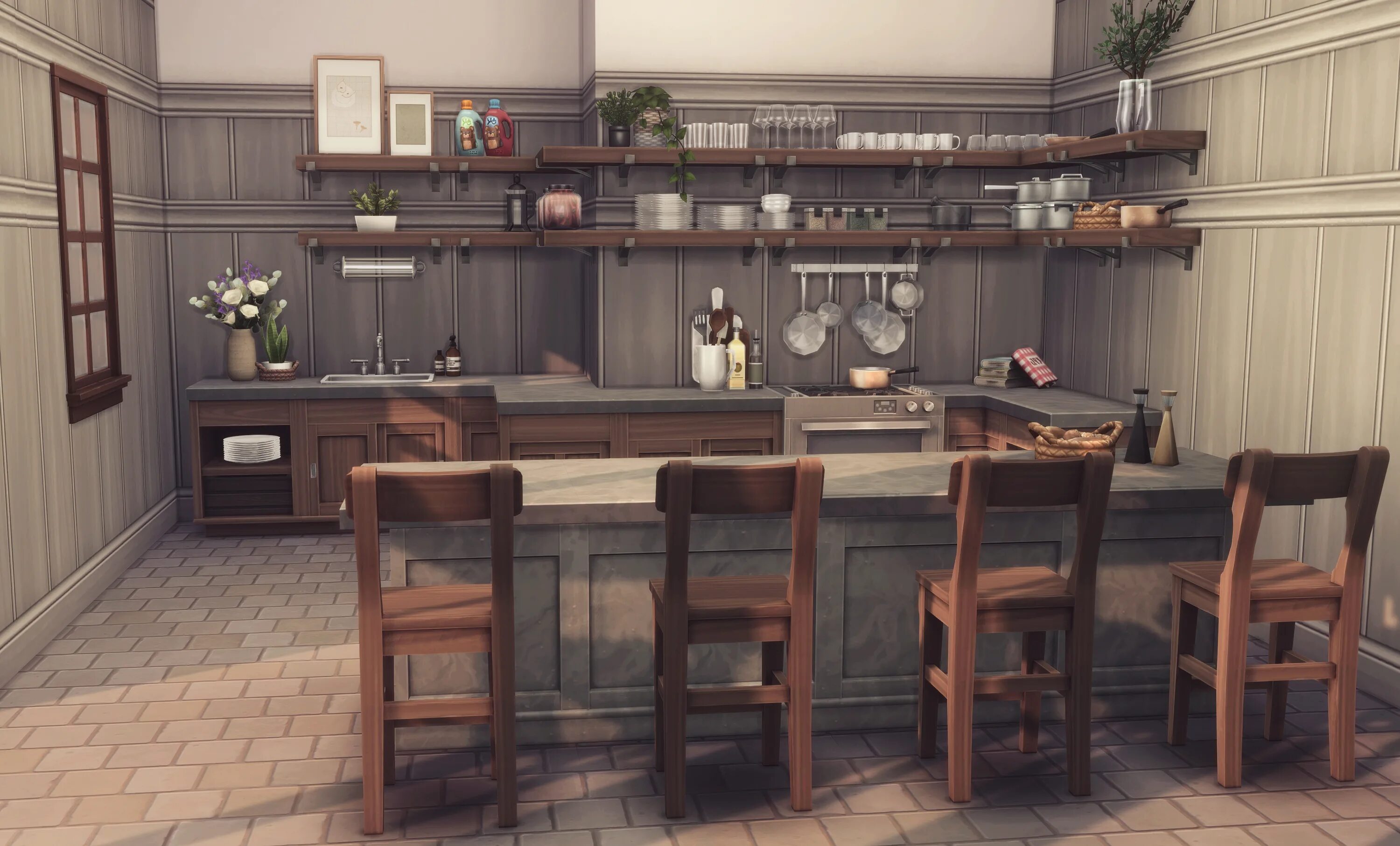 Симс 4 мод рецепты. The sims 4 сельская кухня (комплект). country kitchen sims 4. старинная кухня симс 4. мраморная кухня симс 4.