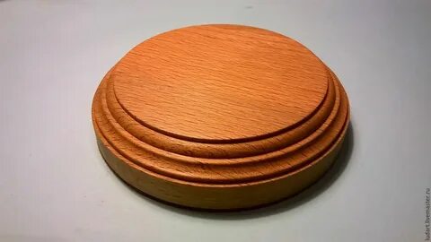 Для изготовления круглых подставок
