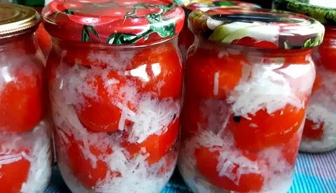Рецепт помидоры а снегу