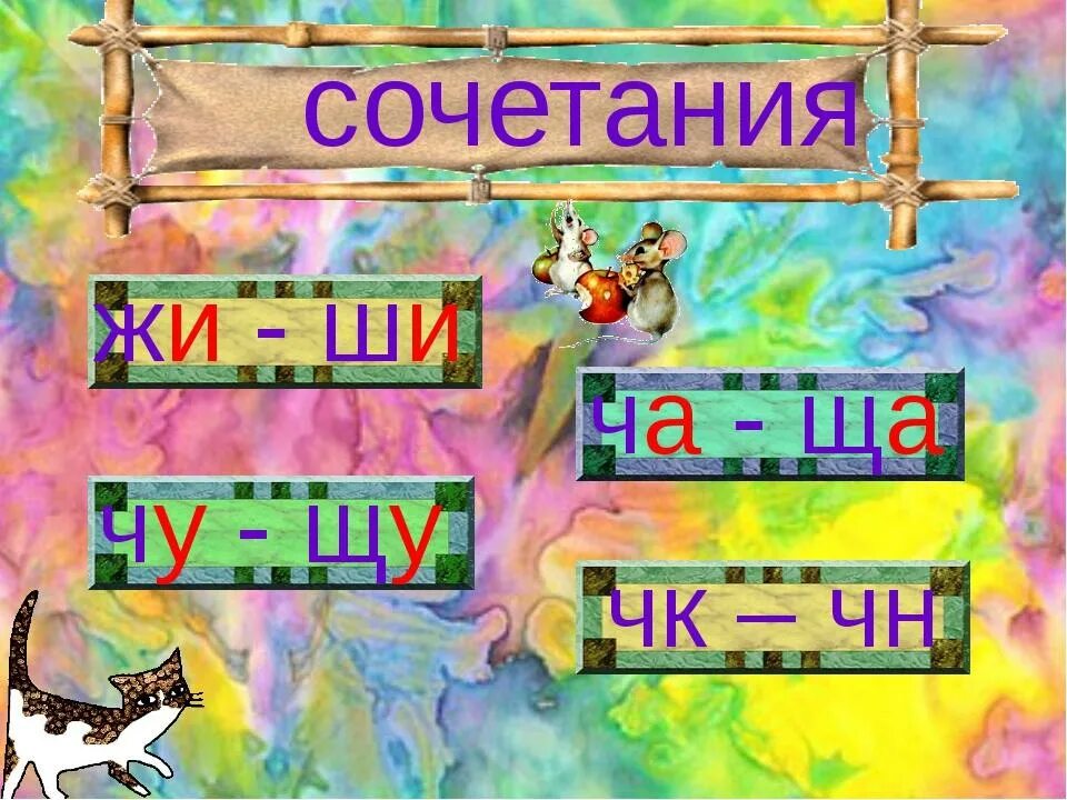 Жи ши чк чн