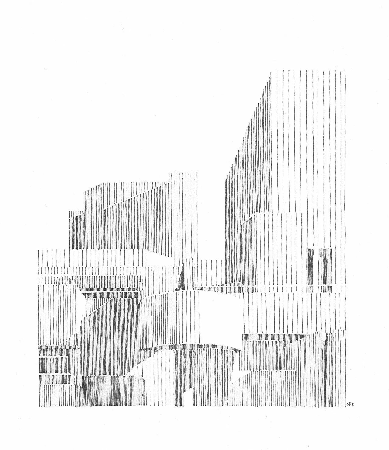 He works as a architect