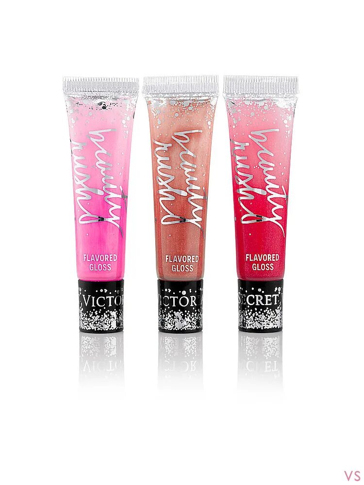 Блеск для губ блестящий. Блеск для губ Victoria's Secret flavored Gloss.