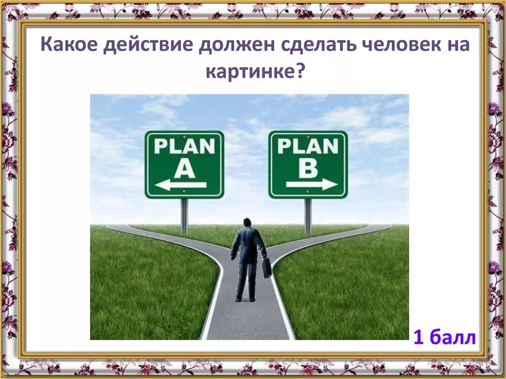 Действие обязывает. Запасной план картинка. Какое действие. План б картинки для презентации. Какое действие должен сделать человек на картинке Информатика.