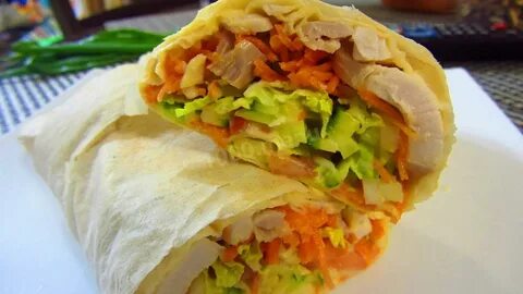 Шаурма с пекинской капустой и курицей