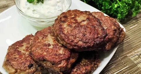 Котлеты из печени с рисом