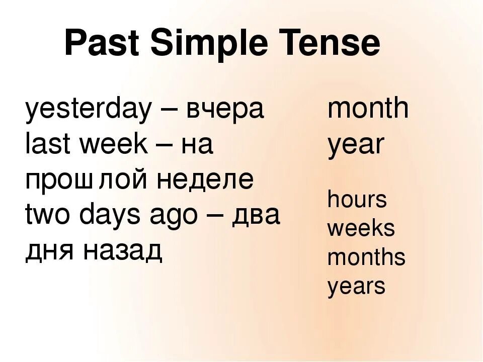 Паст Симпл тенс. Правило паст Симпл тенс. Правило past simple 5 класс английский язык. Паст Симпл обстоятельства времени. Did she work yesterday