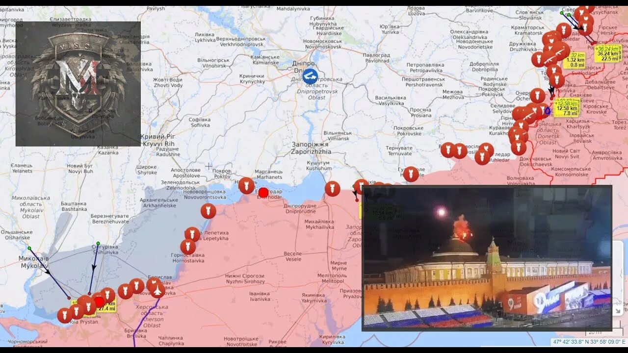 Военная карта. Военная карта России. The kremlin has been