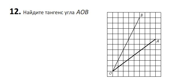 Найдите тангенс aob изображенного на рисунке огэ. Тангенс угла АОВ. Найдите тангенс угла. Найдите тангенс угла АОВ на рисунке. Как найти тангенс угла изображенного на рисунке.